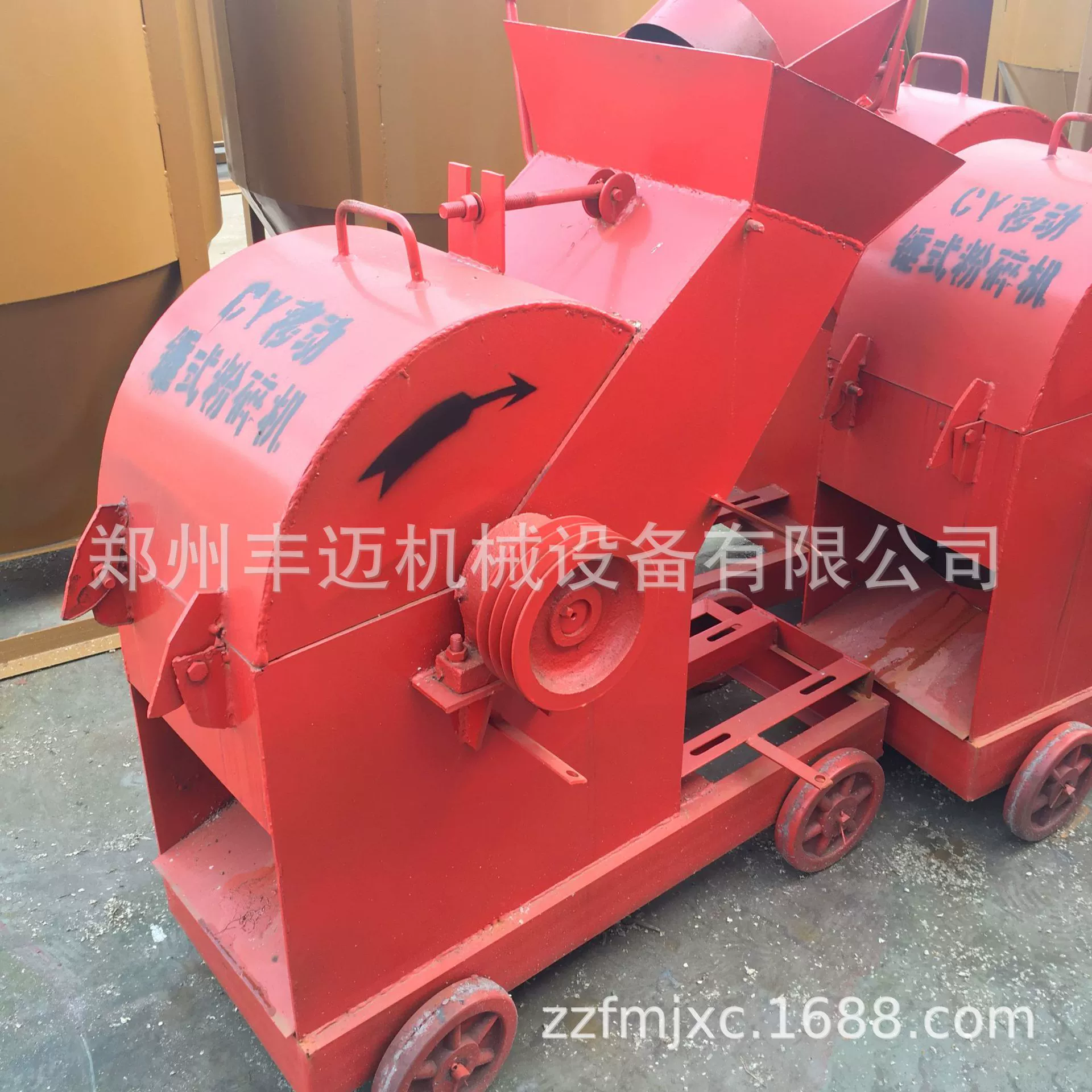 Готовая поставка небольшой дробилки для кирпича, мобильного здания, дробилка для мусора, молоток