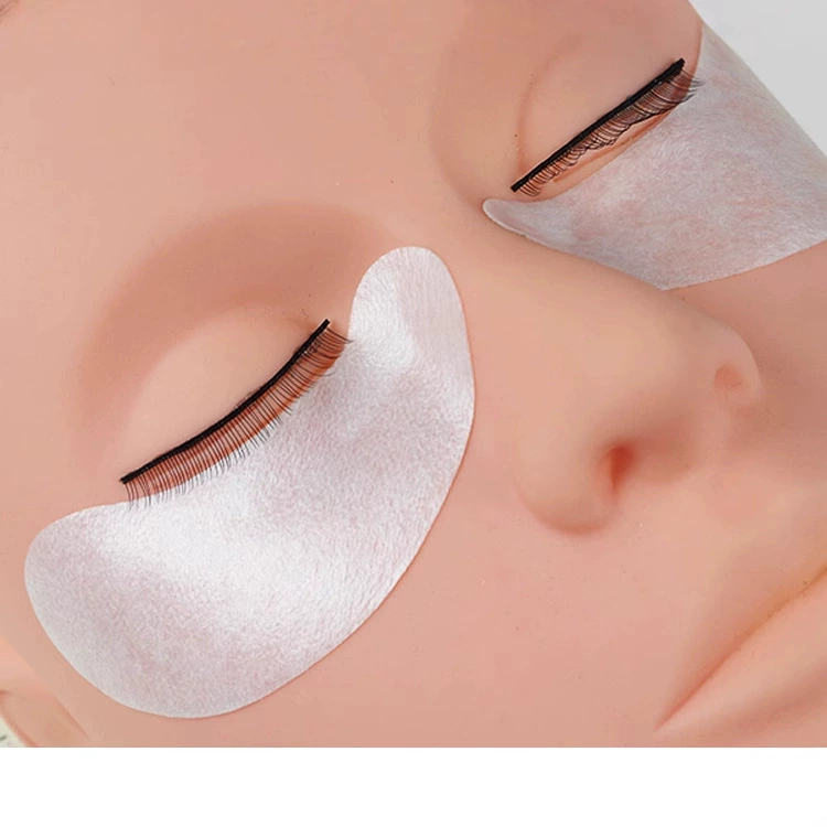 Thin Collagen Eye Gel Patch for Eyelash Extensions, Lint-Free Single Pair, Portable