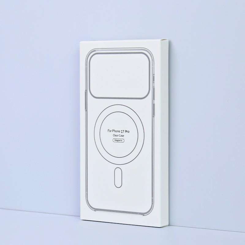 Apple 17 磁気保護ケース特別な梱包箱シンプルなハイエンド携帯電話アクセサリーボックスサポートロゴ印刷|undefined