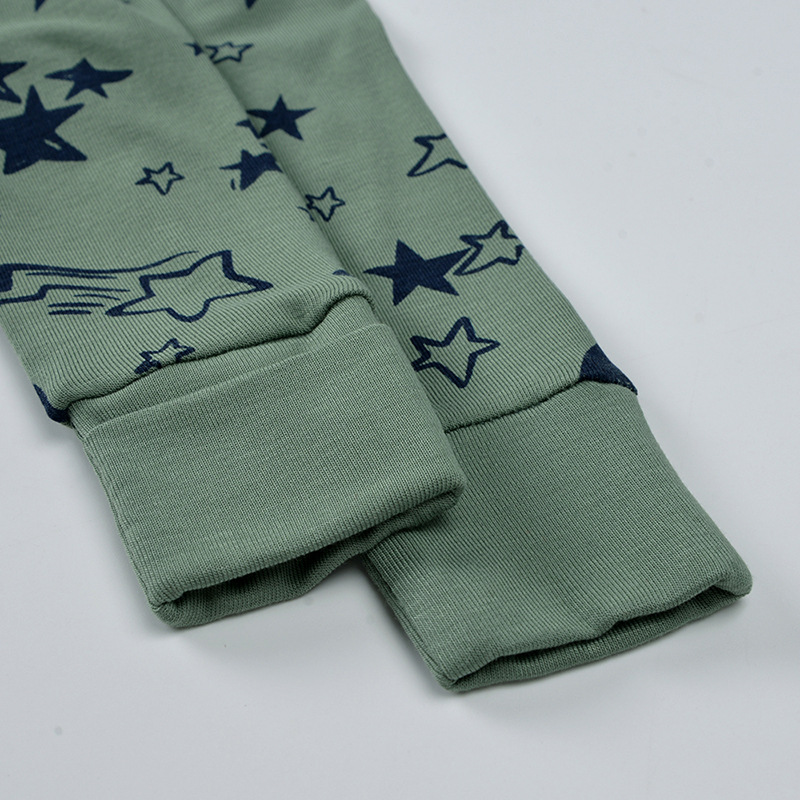 193g Weight Romper Children's Clothing Type Bamboo Fiber Fabric Type Jumpsuit Tops Type Baby(0-2Years) Age Group Regular Fit Fit Type Star, Leaves, Plaid Pattern 2025 Spring and Summer Season Baby General Gender Basic Style Basic Star Leaves Plaid Bamboo Fiber Baby Rompers 18