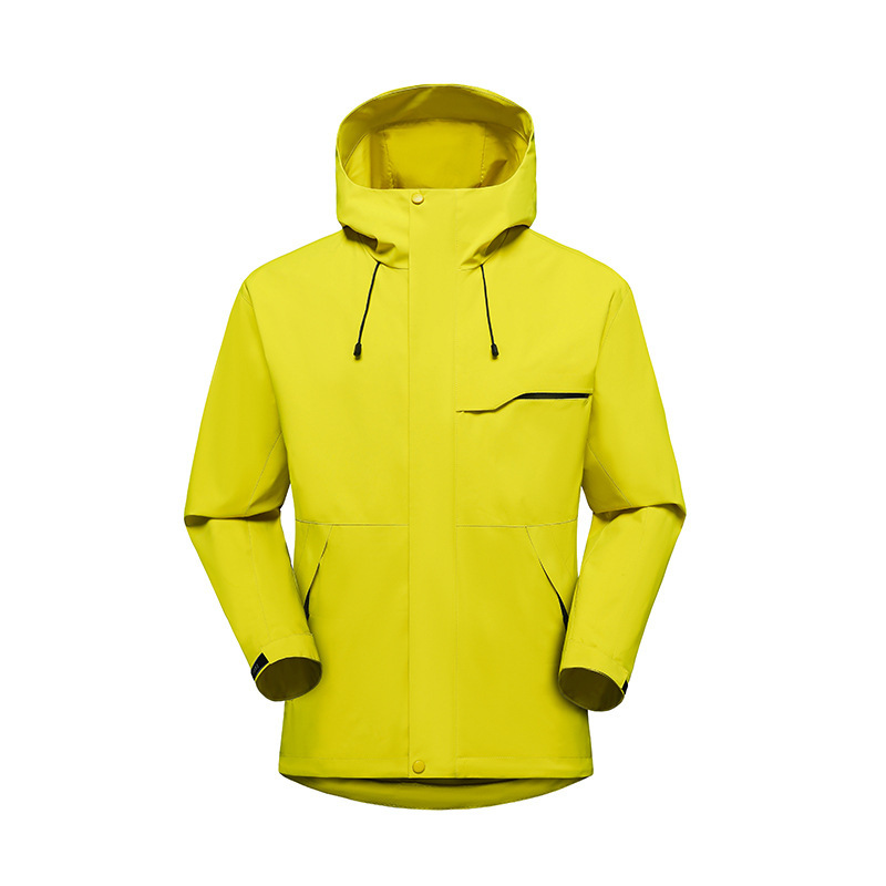 2025 New Jackets Men's and Women's Jackets Hooded Outdoor Windproof and Water-Repellent Mountaineering Wear Sports Jackets Windbreakers