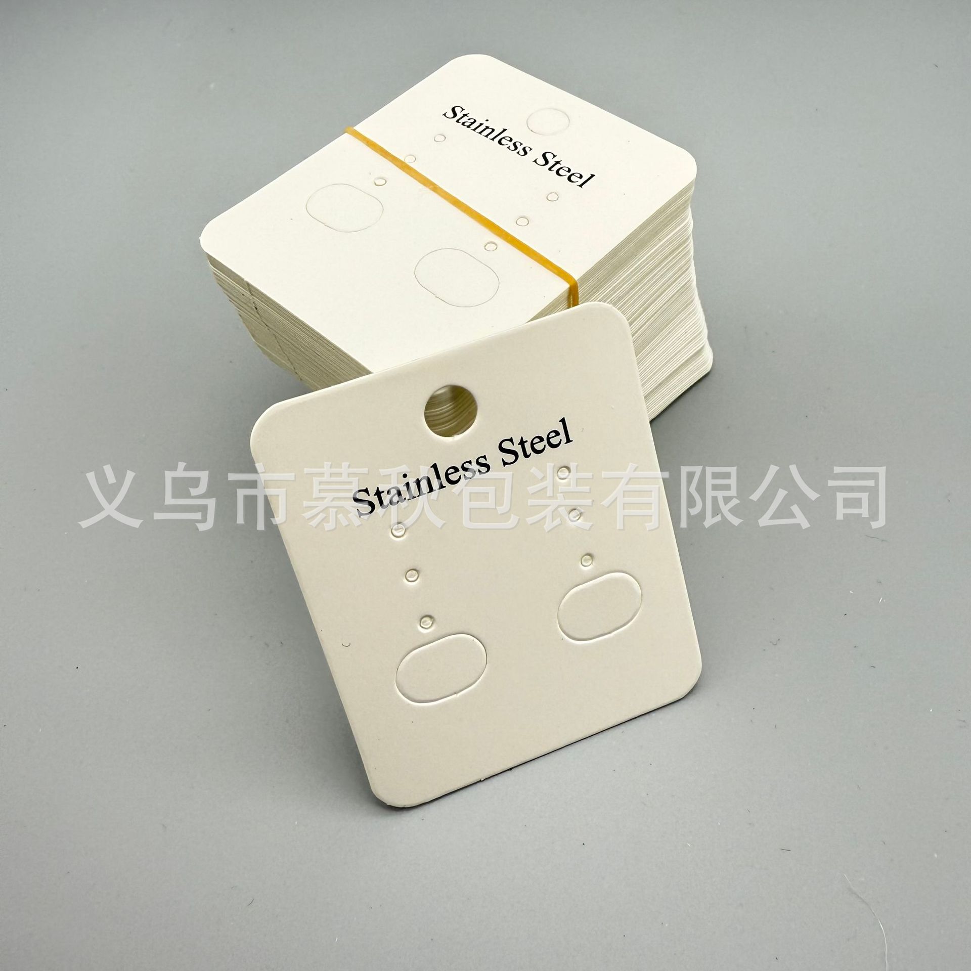 Acceso de moda en stock tarjeta pendientes pendientes collar tarjeta de papel de embalaje universal tarjeta de exhibición de auriculares coreanos