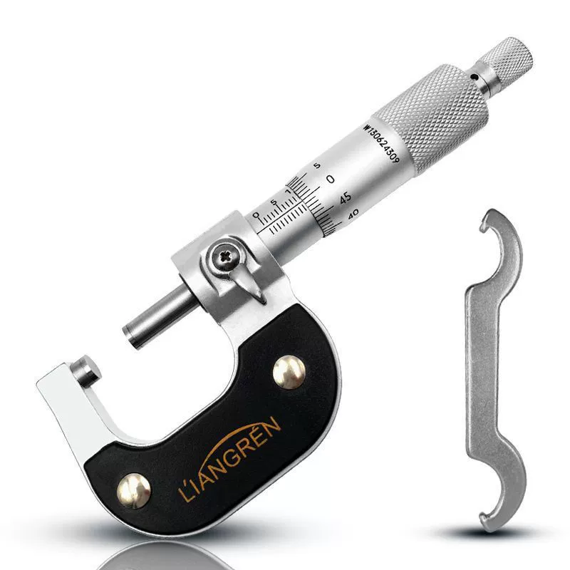 0-25mm50-75mm spiral micrometer mechanical micrometer upper measuring blade high-precision outer diameter micrometer caliper