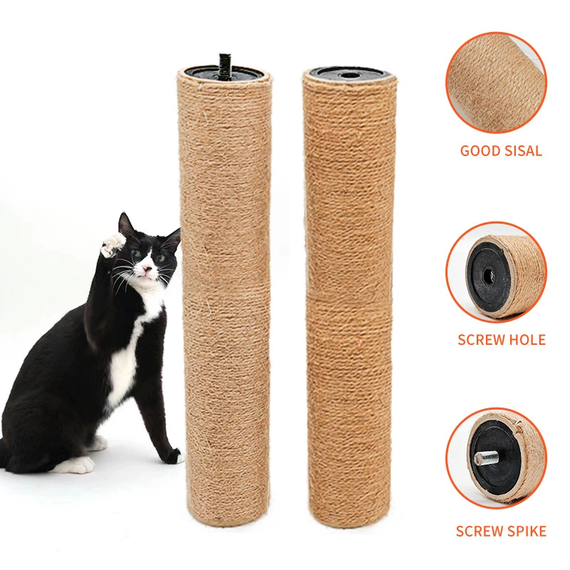 Сизаль кошачий царапает кошачий коготь шпагат