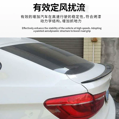 Fixed wind wing for 14-19 Bmw X6, Rear