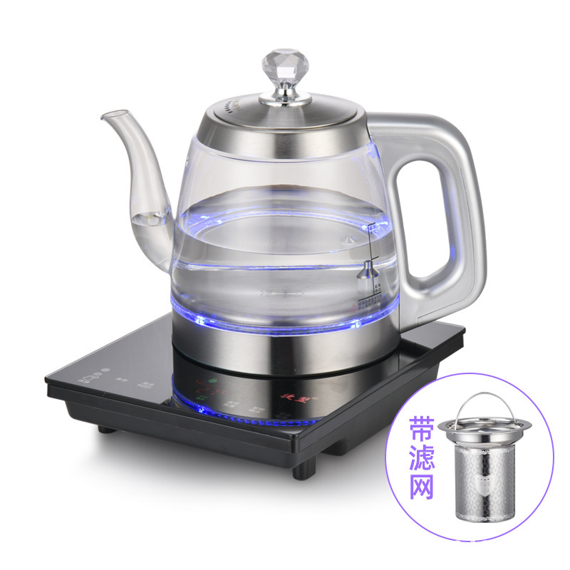 검정색 손잡이가 달린 주전자(생수 버전)