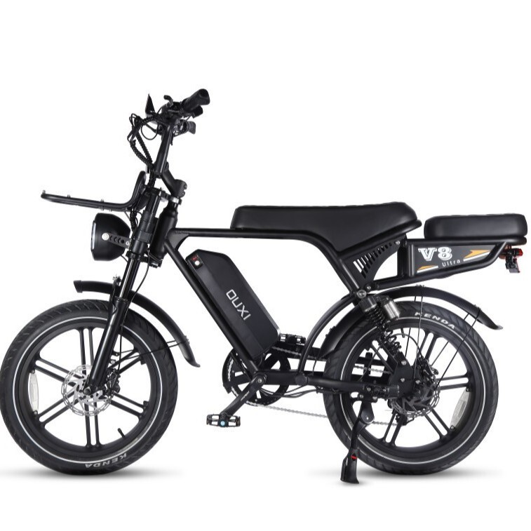 Ouxi V8 Ultra New Electric Bicycle Retro Off-Road Fat Tire Lithium Battery Power Assist Factory Direct
