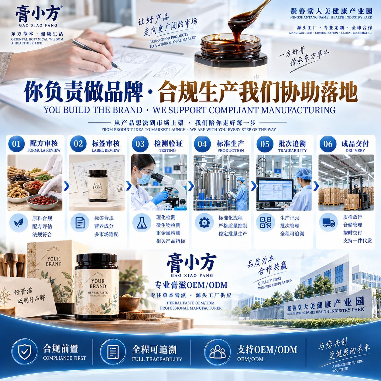 Xi Yang Shen Yu Ling Gao (American Ginseng & Longan Herbal Paste) — Traditional Steamed Herbal Paste, 220g quality and texture