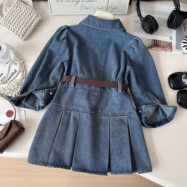 Fashionable denim dress