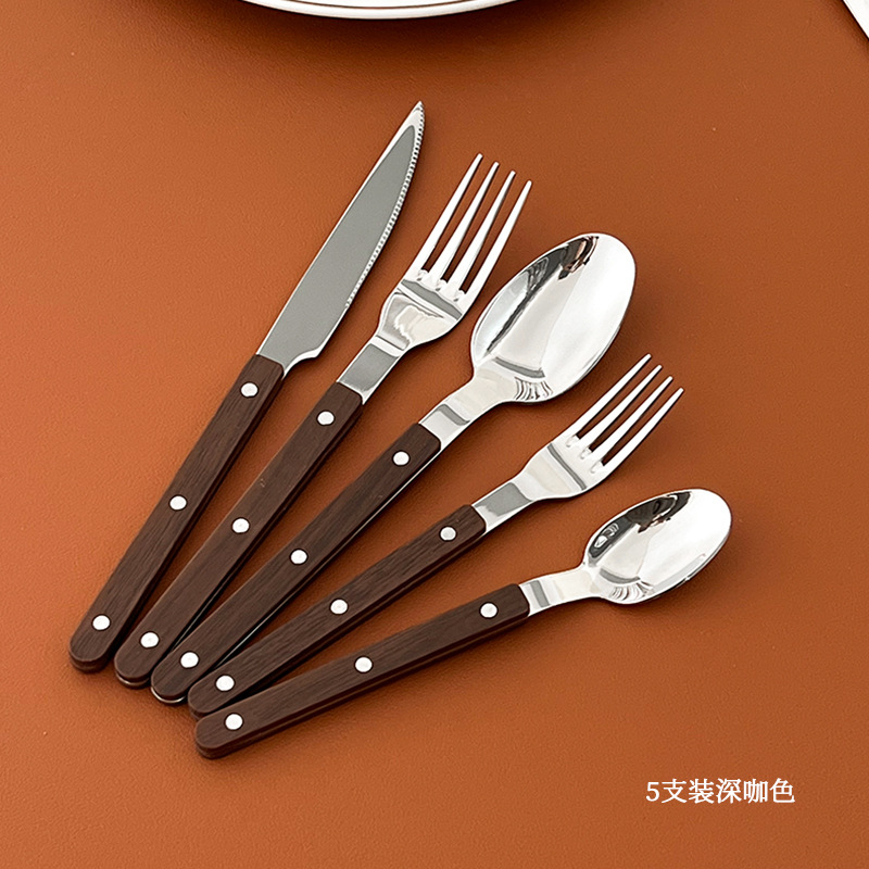 5팩 다크 브라운 컬러