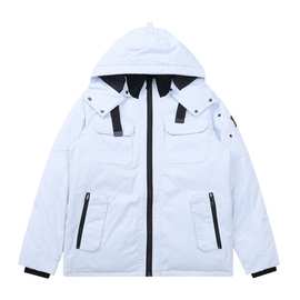 欧美式冬季热卖新款 Mo明星同款高端户外羽绒服外套 欧货跨境潮牌