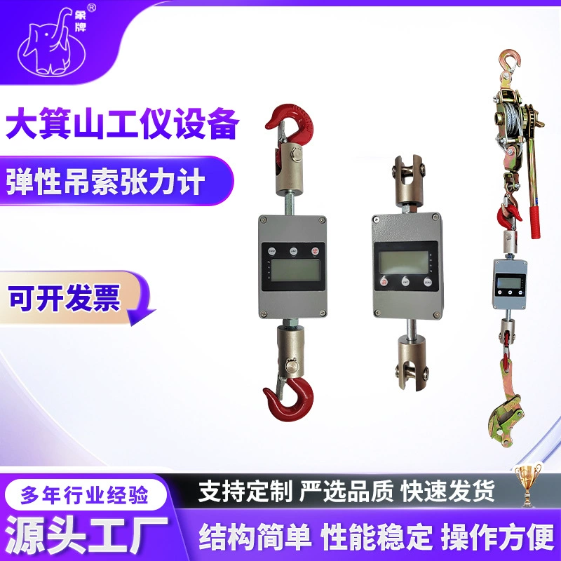 Wuxi Daqishan Промышленное приборное оборудование Цифровой дисплей Инструмент для установки натяжения эластичного стропа Измеритель натяжения эластичного стропа