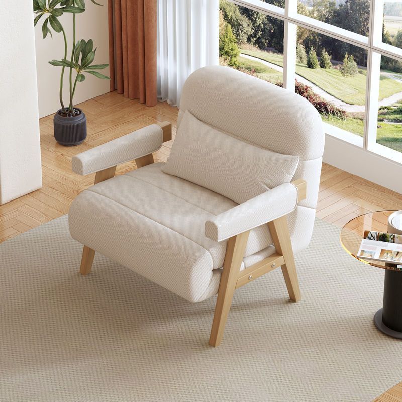 Sofá cama plegable de madera para dormir y acostarse en la sala de estar doméstica sofá doble sofá cama plegable retráctil