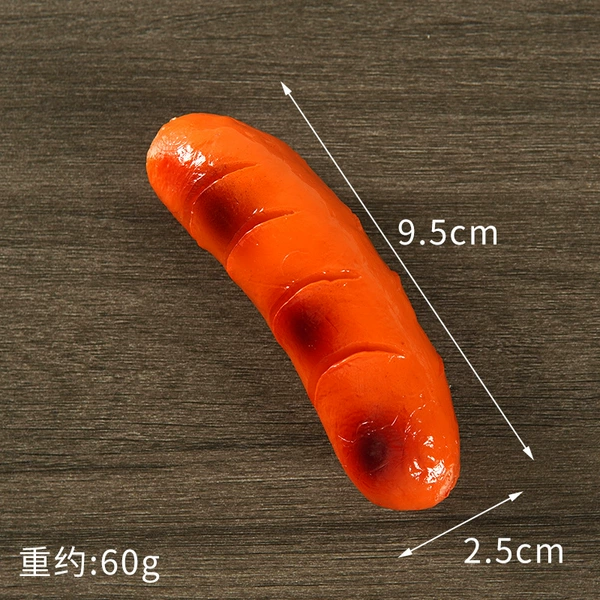 Baked sausage without buckle