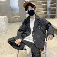 童装男童春装小西装套装2024新款中大童春秋款礼服儿童春季炸街潮