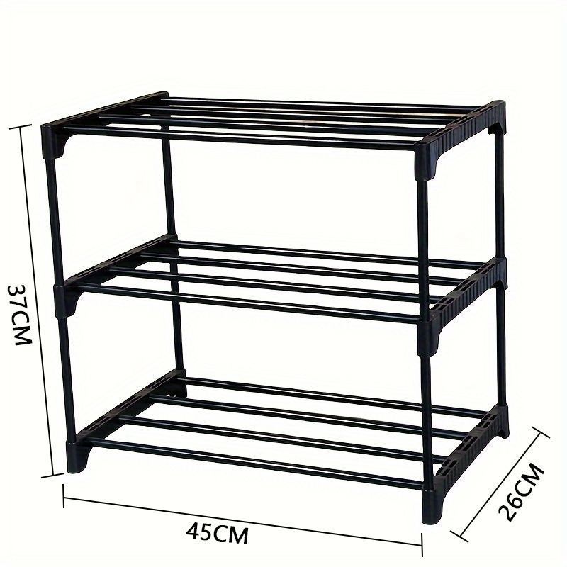 Estante de zapatos simple puerta doméstica fuerte armario de zapatos de aire puerta de entrada de alquiler de zapatos dispositivo de grupo de almacenamiento de estante