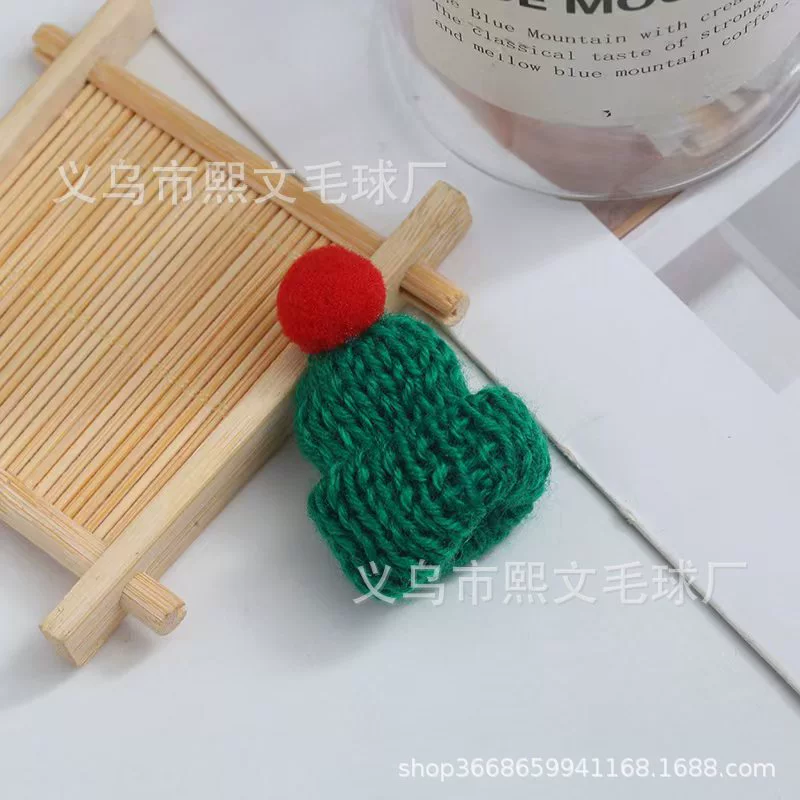 Small hat, scarf, doll, decorations