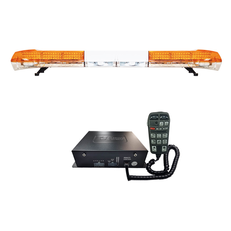 LED warning light long row strobe light flashing signal light 2.48m B+ dual speakers+ siren 9400R9
