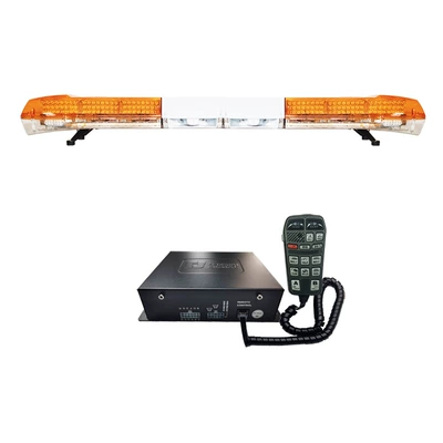 LED warning light long row strobe light flashing signal light 2.48m B+ dual speakers+ siren 9400R9