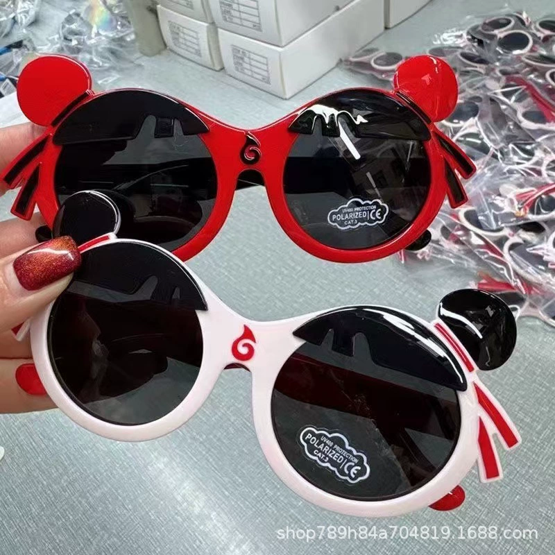 Детский мультфильм нежа поляризованные солнцезащитные очки для мужчин и женщин