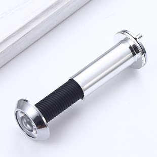 Hotel and Guesthouse Abs Adjustable Peephole for Home Doors with Cover, Anti-Pry Wide-Angle High-Definition Door Viewer, Thickened Abs