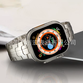 适用苹果applewatch不锈钢新款表带iwatch金属智能手表苹果表带