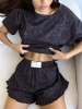 Tie -dyed black