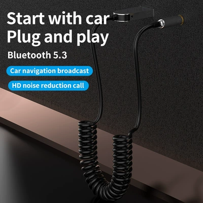 New Car Bluetooth Receiver Bluetooth Hands-free dəstləri