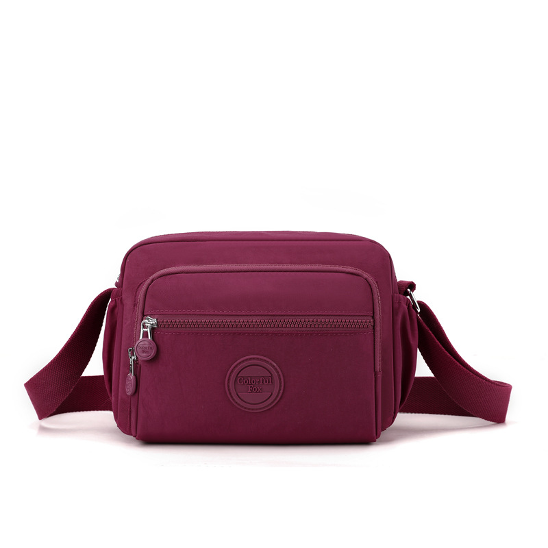 Colorful Fox Neue Damenmode Trend Schulter Outdoor Casual Crossbody Multi-Layer minimalistische Tasche_voghion.com