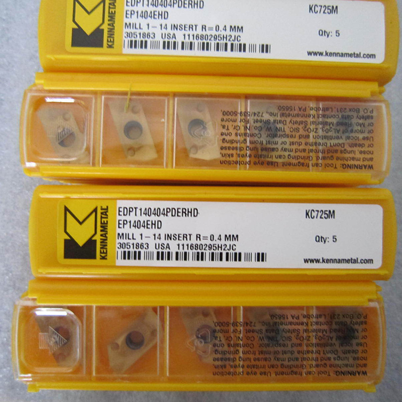 低价批发美国肯纳刀具EDCT10T308PDERLD KC725M数控铣刀片