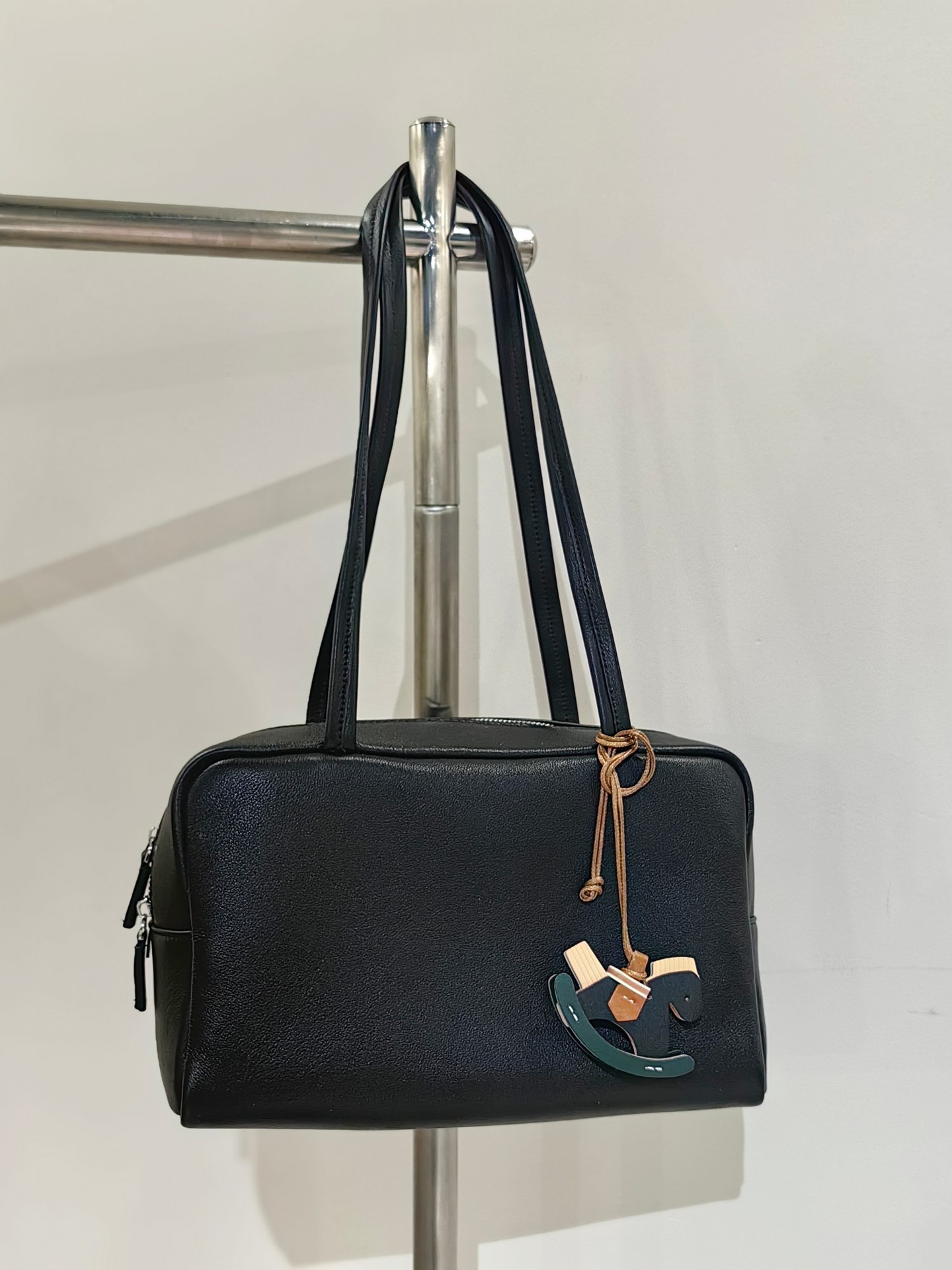 Autumn/Winter Niche Retro Sheepskin Briefcase Genuine Leather Women's Bag 2025 New Large Capacity Versatile Shoulder Handbag - Thumbnail 6