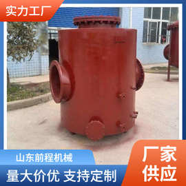 防回火装置 前程水封式防爆器 安装在瓦斯抽放管路中 红色外漆