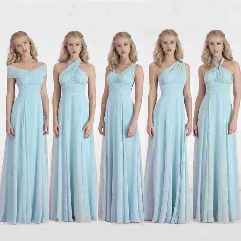 Amazon AliExpress new variety tube top double shoulder dress bridesmaid dress single shoulder bridal bag Shoulder Dress