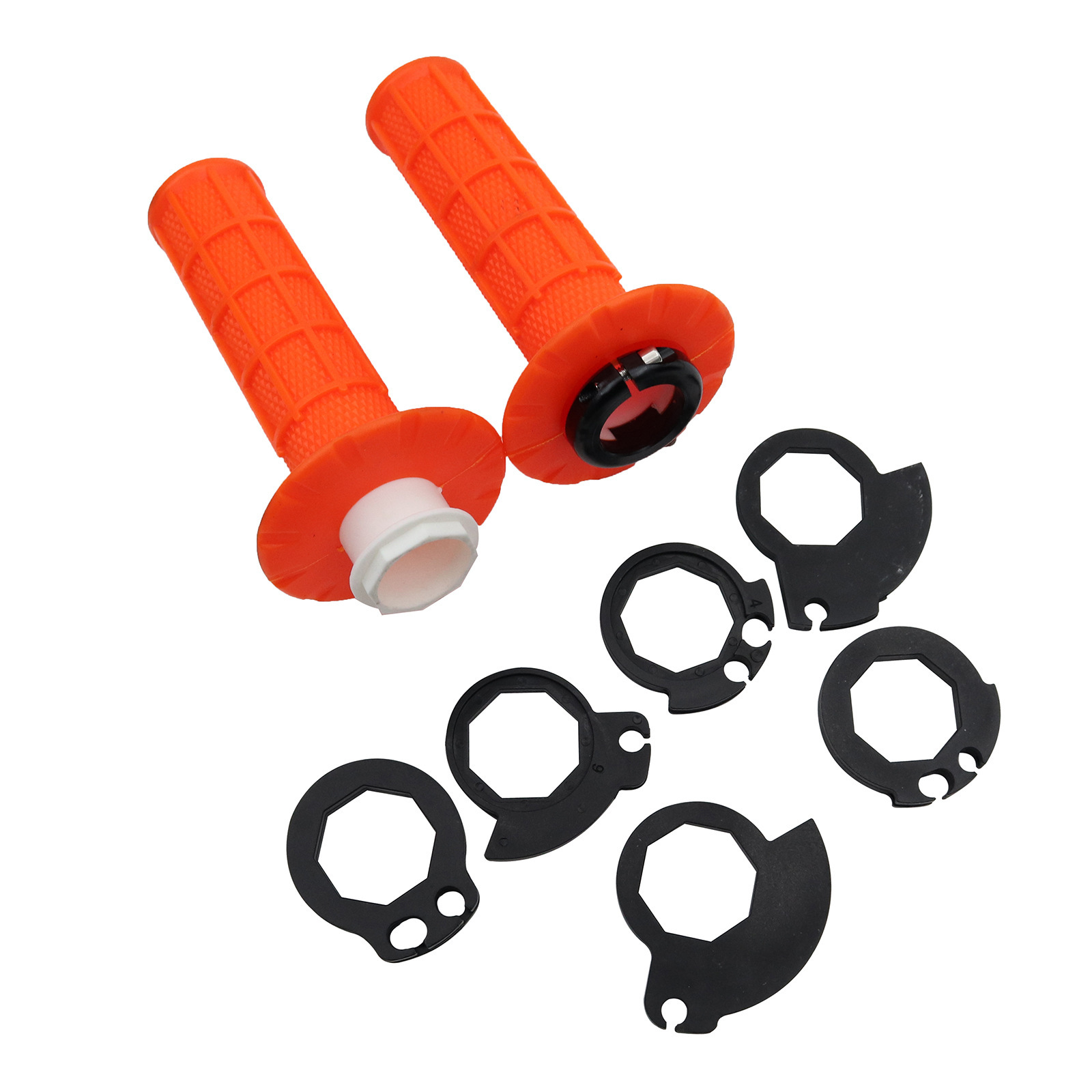 Motorcycle Modified Handlebar Rubber Grips, Off-Road Vehicle Accessories, Handlebar Grips Wholesale, Off-Road Style