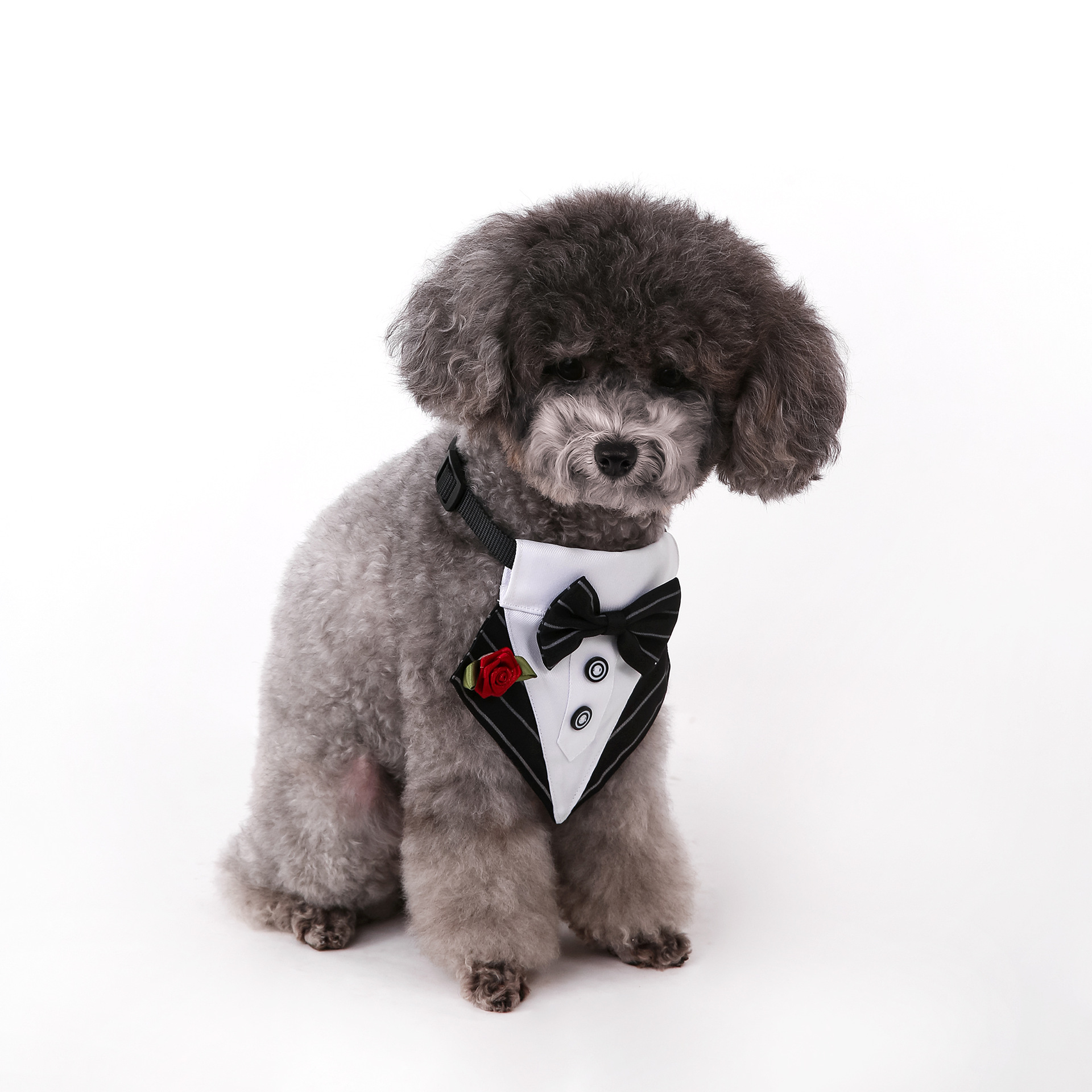 Navidad Año Nuevo transfronterizo nuevo estilo británico trajes de boda toallas de boda toallas de triángulo bufandas para mascotas