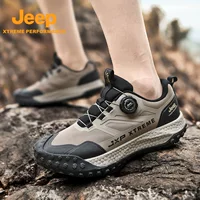 Jeep Jeep на открытом воздухе походные ботинки попкорн мужская обувь летняя дышащая внедорожная кроссовка обувь быстрого реагирования