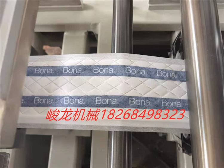 拖把布湿巾超声波压花机 方形压花复合拖把布湿巾机设备 拖把布机