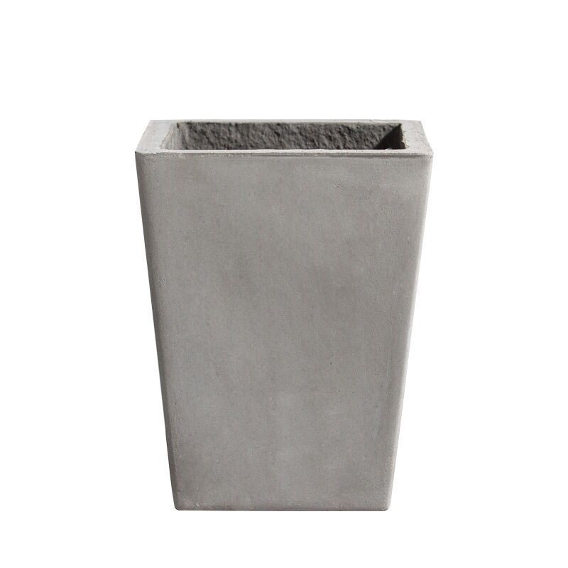 Macetas de barro de viento industrial de celebridades de Internet Macetas de plantación de plantas verdes de monstera retro Macetas de cemento cilíndricas ins al por mayor