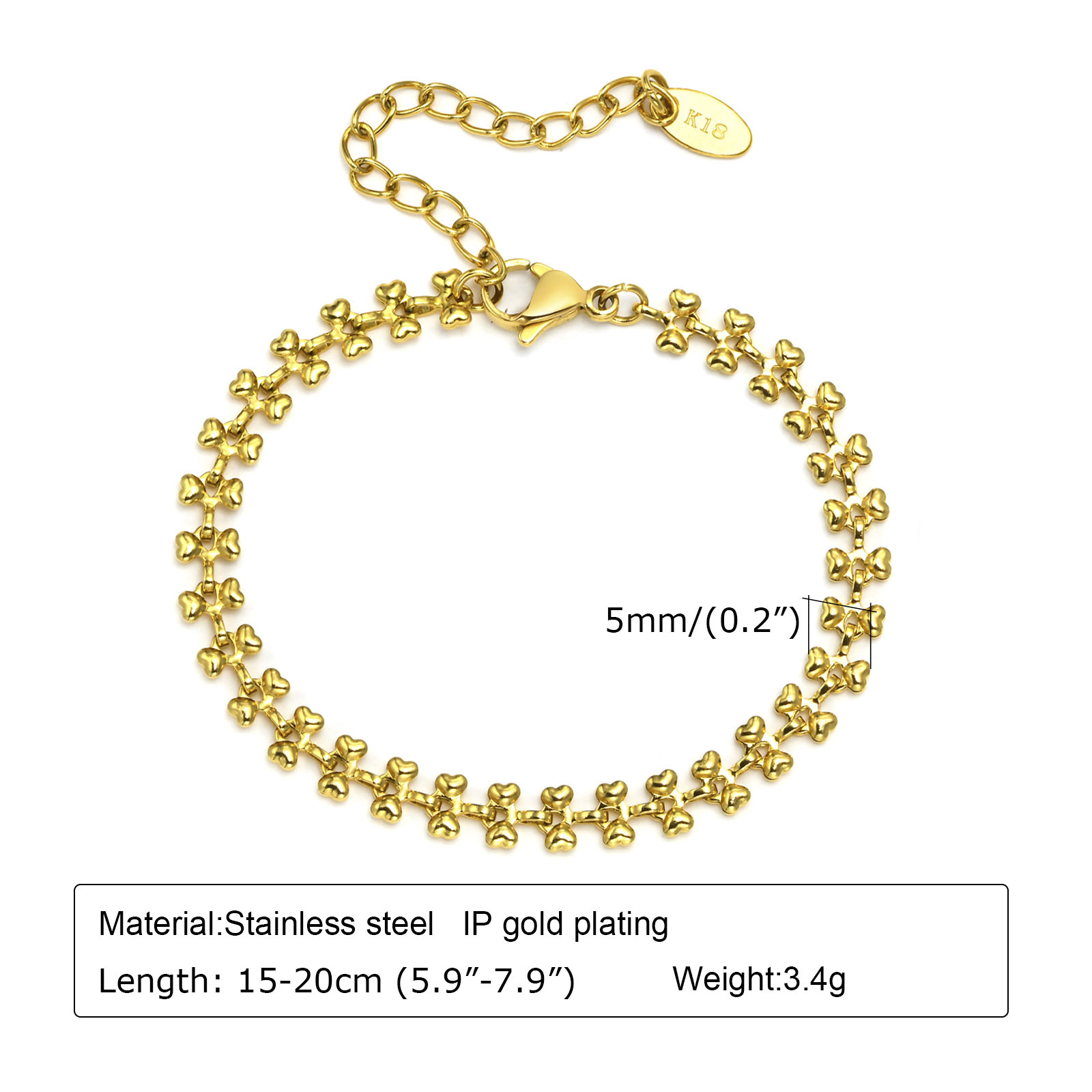 Fashion Solid Color Stainless Steel Plating Bracelets Necklace