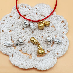 新款好事發生柿子萬能意扣吊墜女中國風設計感時尚個性百搭項鍊