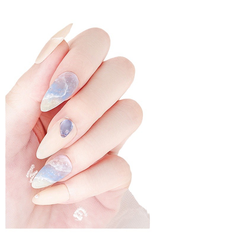 Joyería de piedra de cristal de uñas tridimensional color mágico japonés irregular Aurora piedra diamante decoración de uñas remache perla mezclada