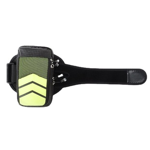 ARM bag outdoor sports arm bag fluorescent green mobile phone arm band running cycling equipment fitness men and women storage bag