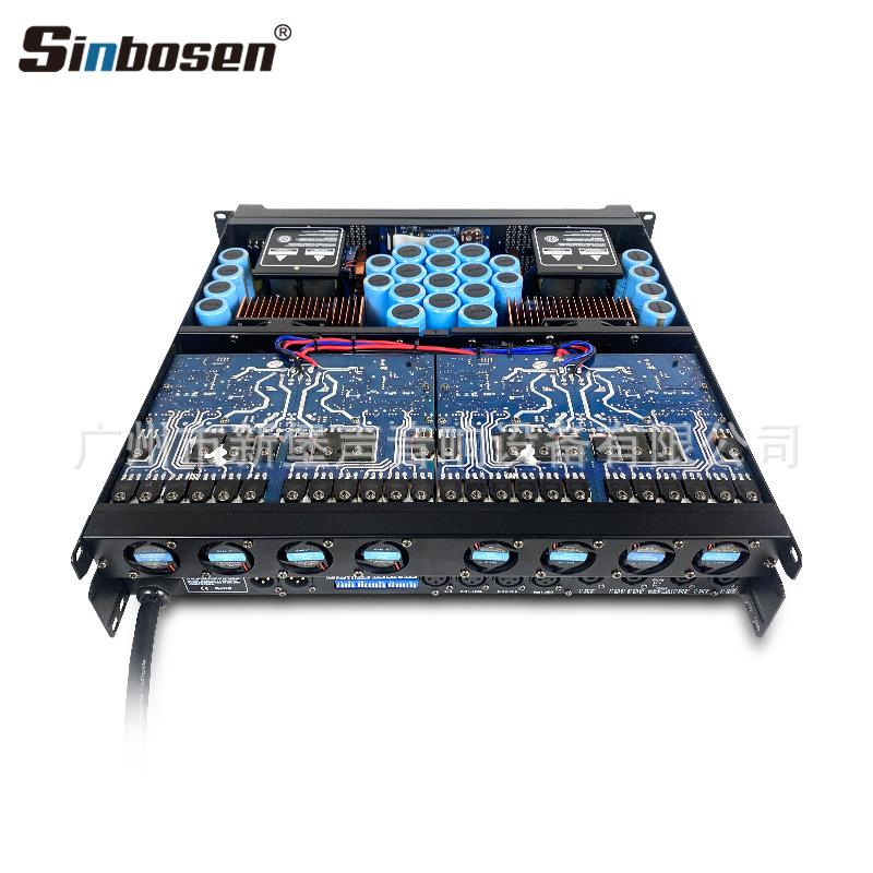 20Q puro trasero profesional etapa amplificador de alta potencia de cuatro vías subwoofer amplificador de potencia 2200W bar