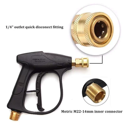High pressure car wash water gun foam pot water gun nozzle