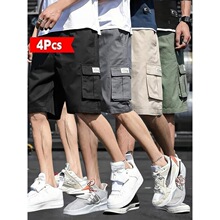 N 38081 Oversized Cargo Shorts Men ��װ��ֿ� ŷ���羳