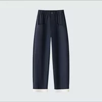2025 весна/лето Thin Cloud Soft Новые широкие свободные прямые брюки Scimitar Pants Повседневные брюки Утягивающие девятиточечные брюки Yamamoto