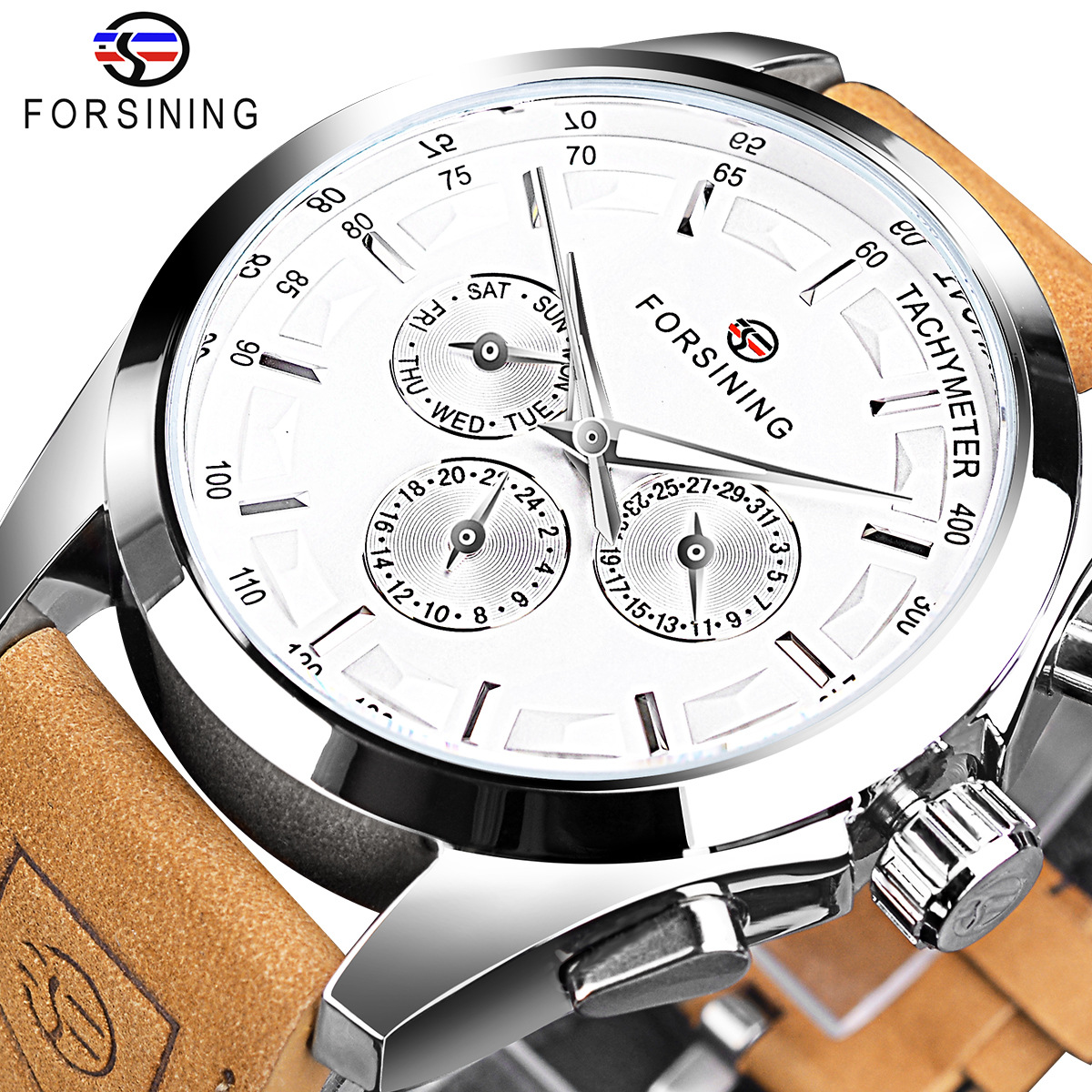 Men's Mechanical Watch Automatic Functional Glow In The Night_voghion.com