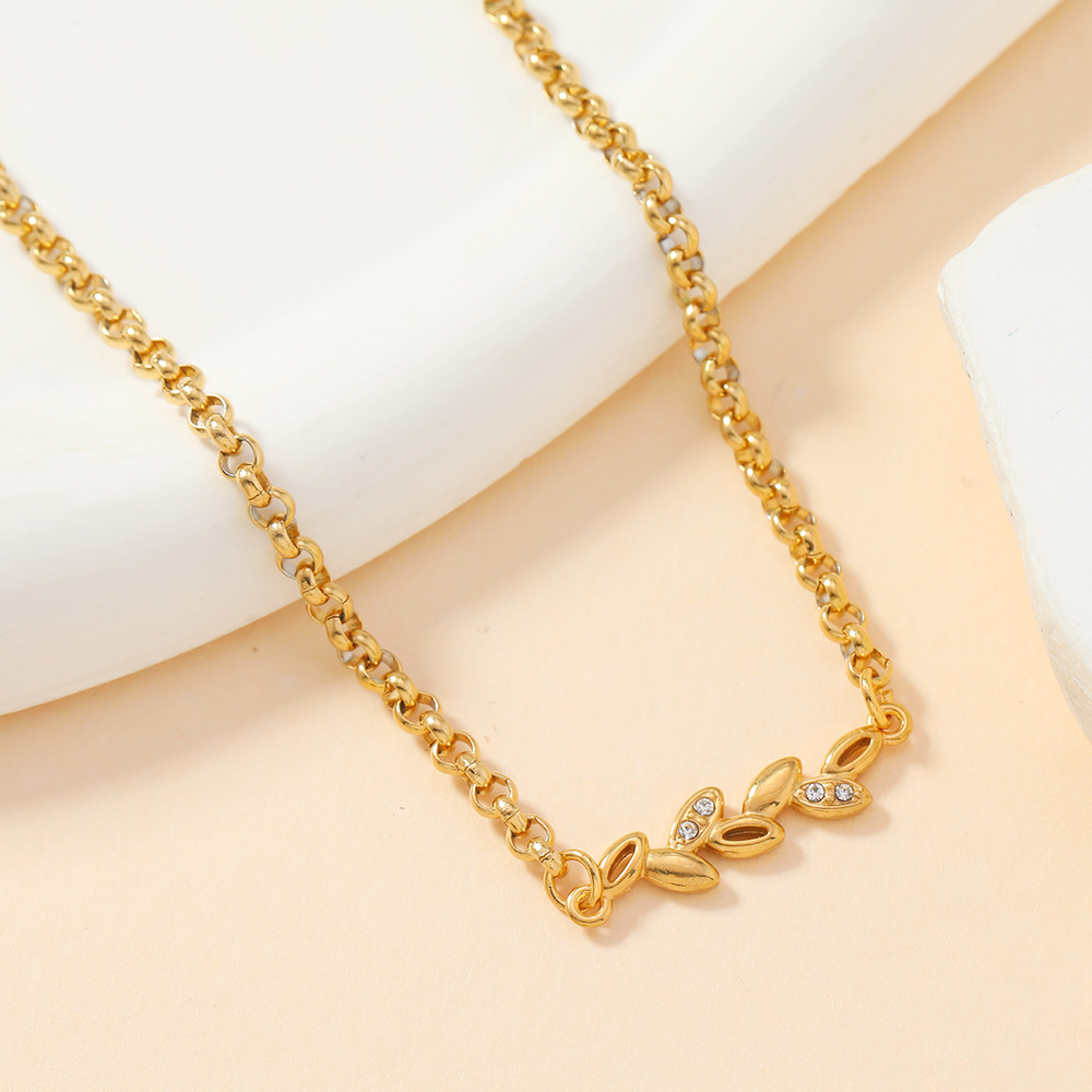 Joyas de fundición de acero inoxidable transfronterizas de moda temperamento flores estrellas luna amor accesorios colgante DIY