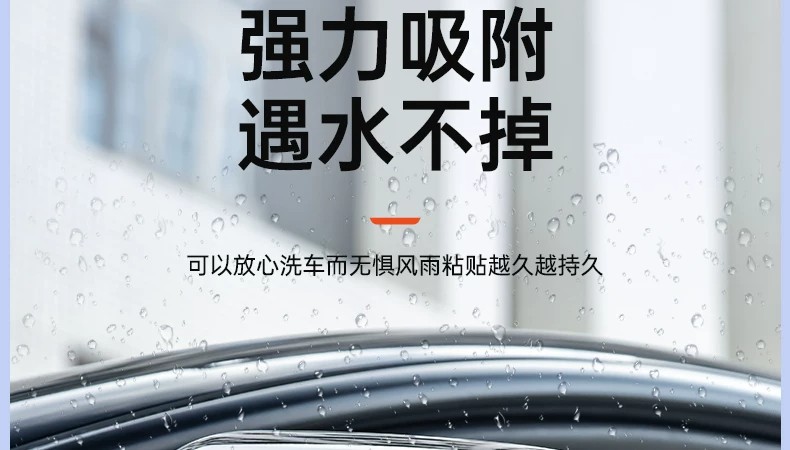 Suitable for Tesla Model Y/YL/3 new version rearview mirror anti-collision strip anti-scratch protective sticker car accessories