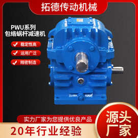 PWU系列立式减速机平面包络环面蜗杆减速器精密蜗轮蜗杆减速